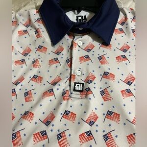 Greater Half men’s golf polo size Large